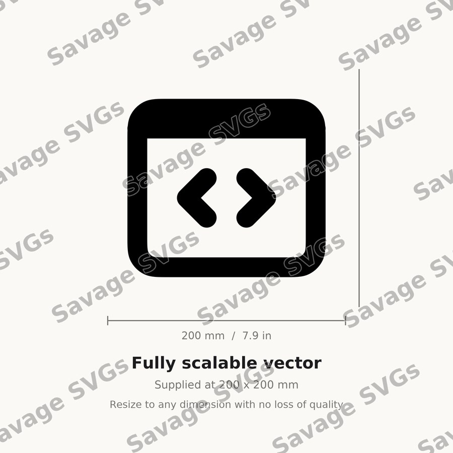 Code Window Icon