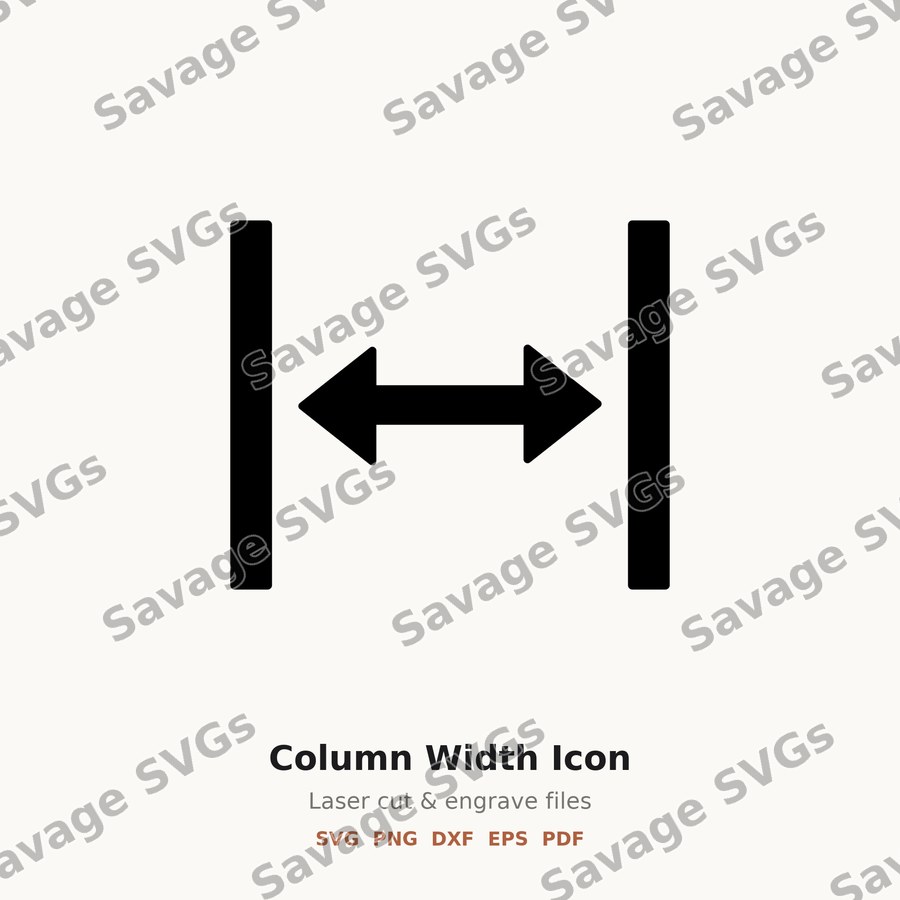 Column Width Icon