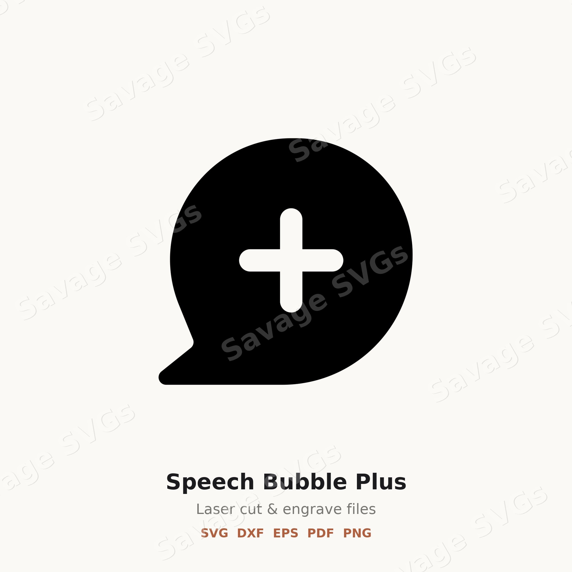 Speech Bubble Plus