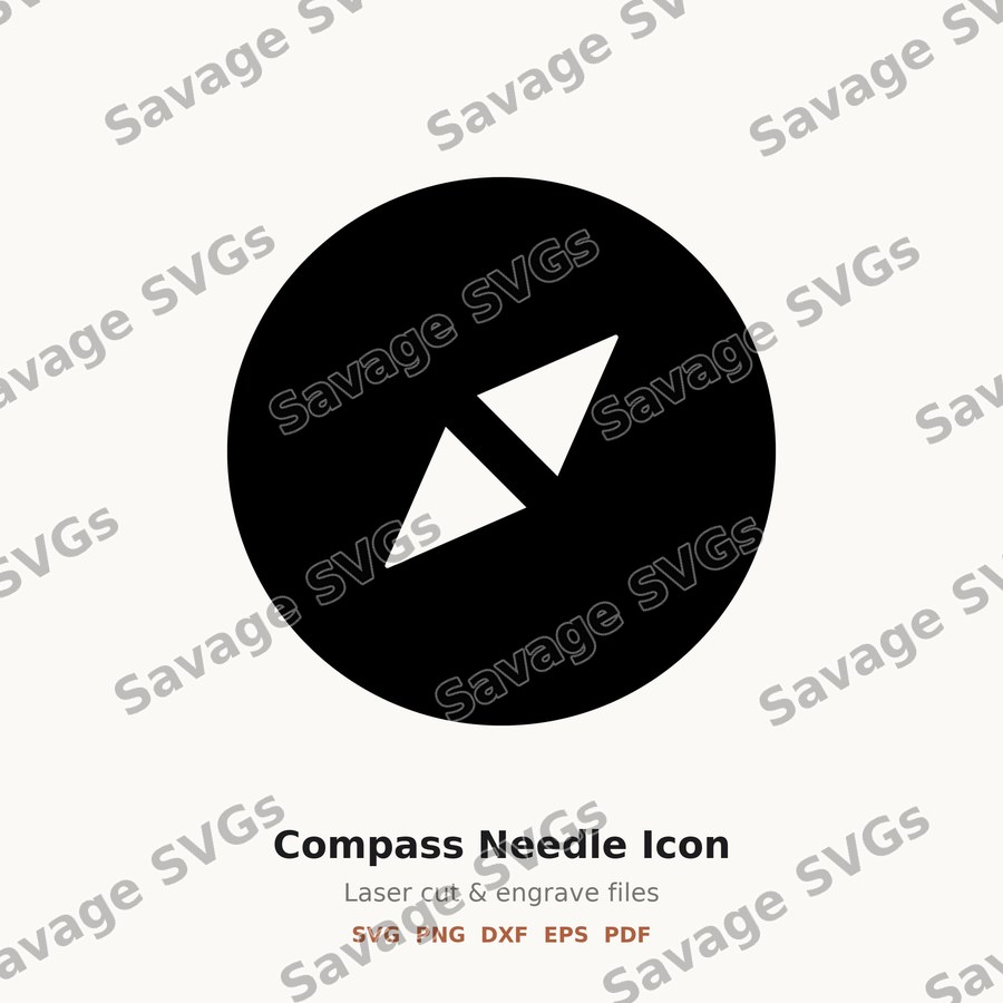 Compass Needle Icon