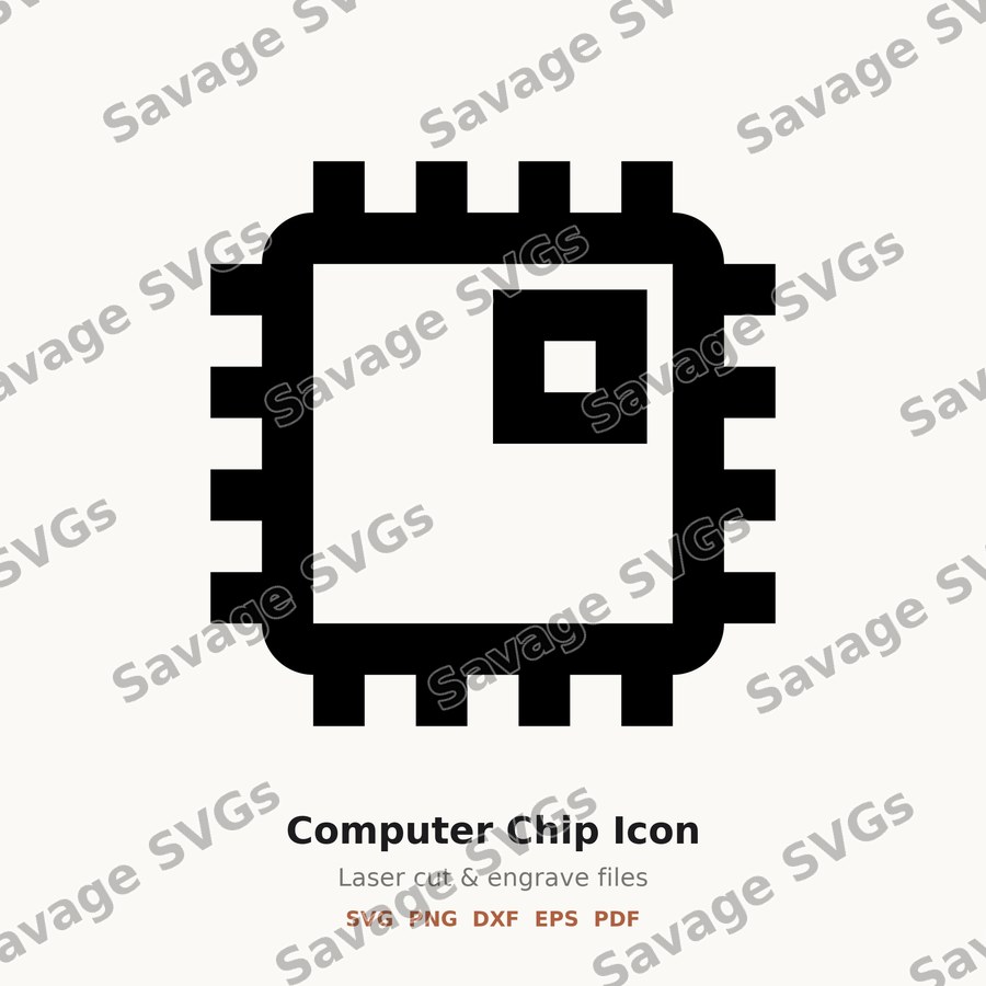 Computer Chip Icon