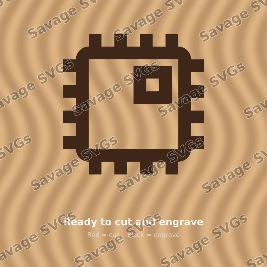 Computer Chip Icon