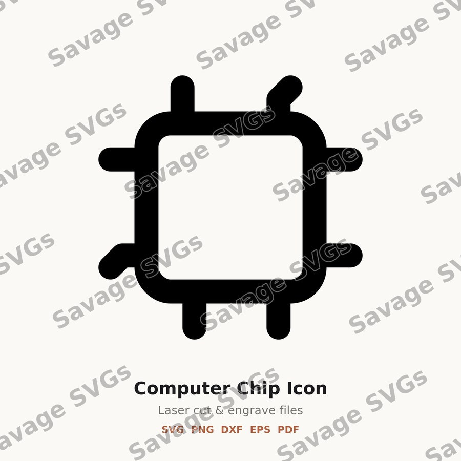 Computer Chip Icon