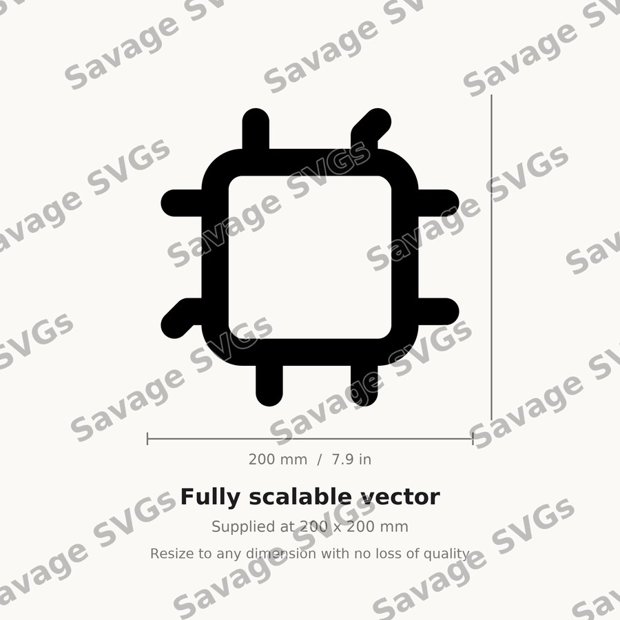 Computer Chip Icon