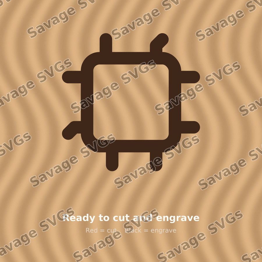 Computer Chip Icon
