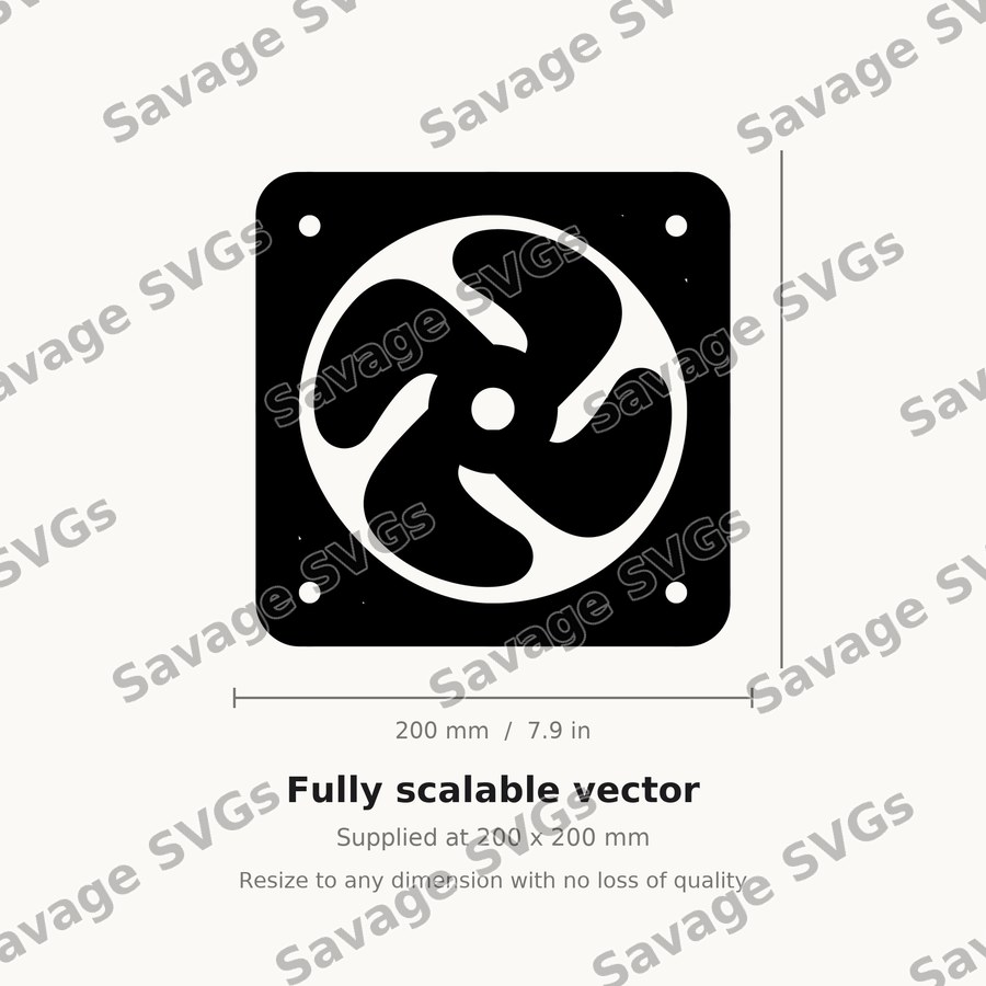 Computer Fan Grille