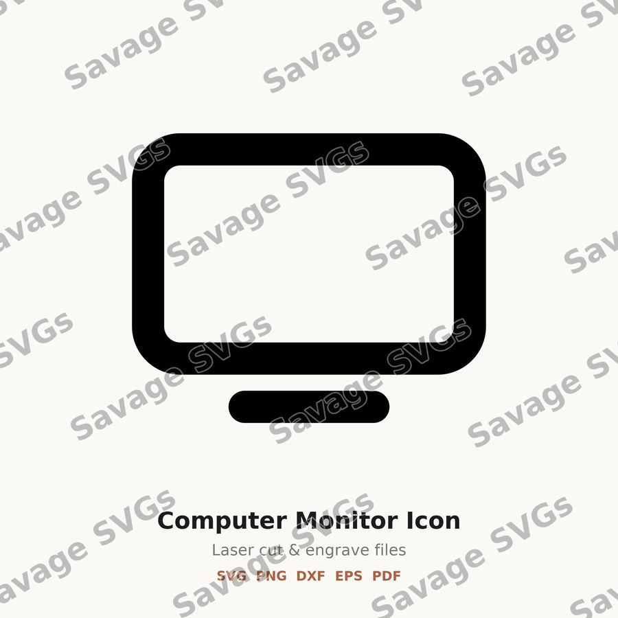 Computer Monitor Icon