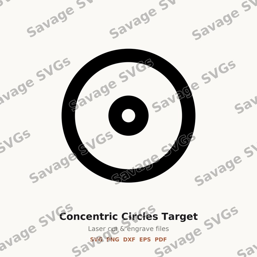 Concentric Circles Target