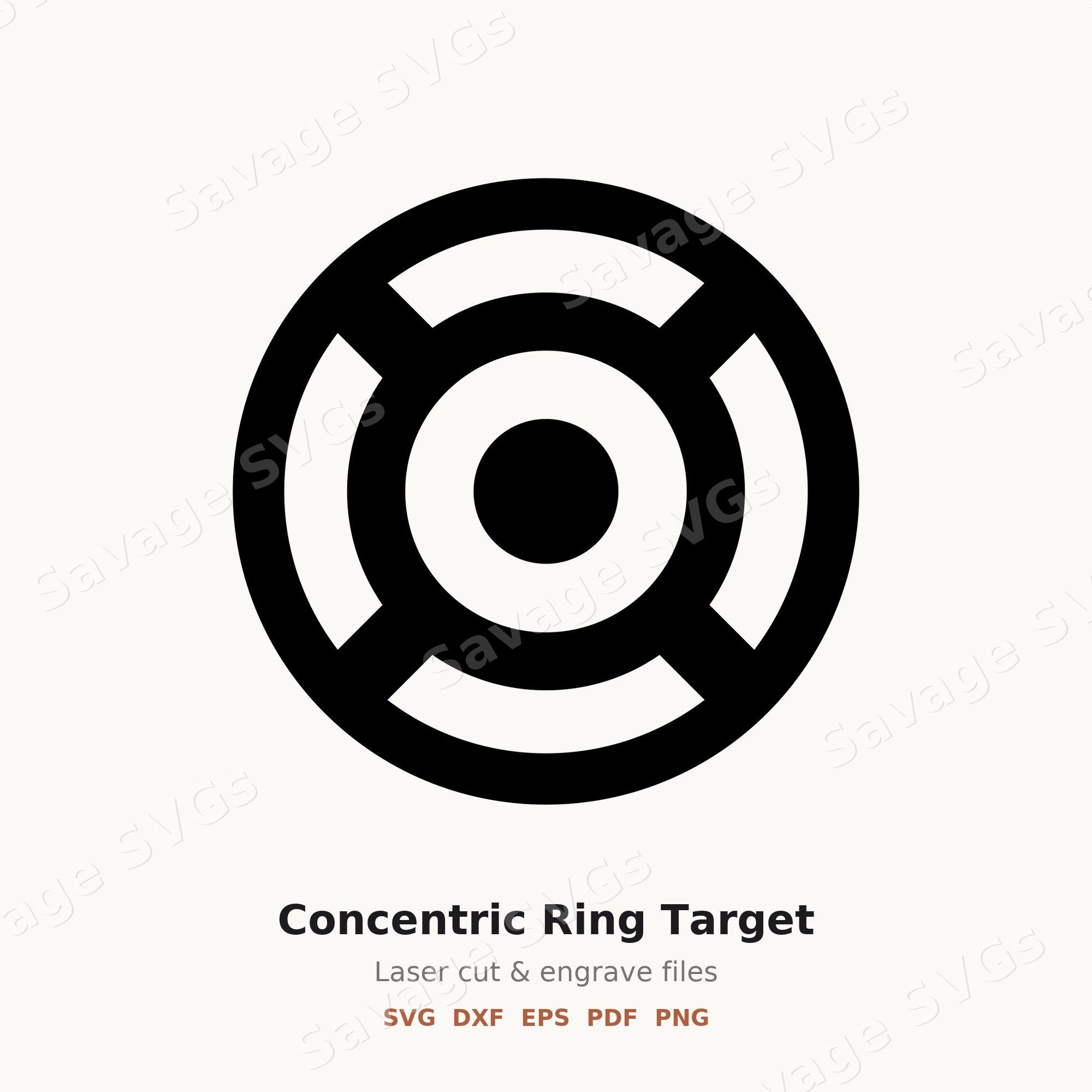 Concentric Ring Target