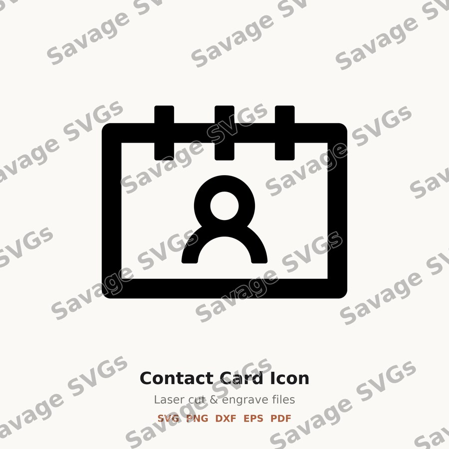 Contact Card Icon