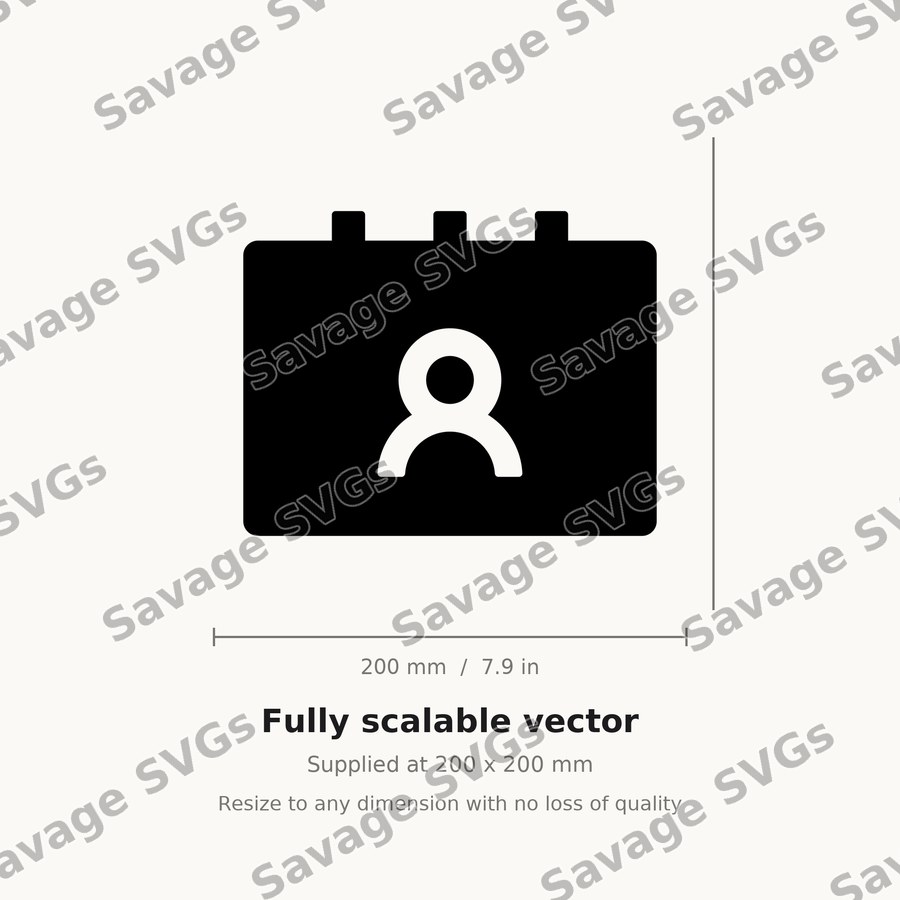 Contact Card Icon