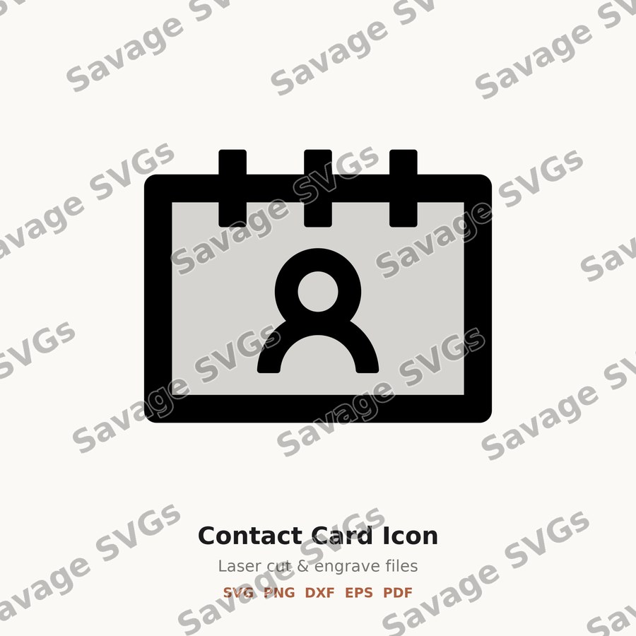 Contact Card Icon