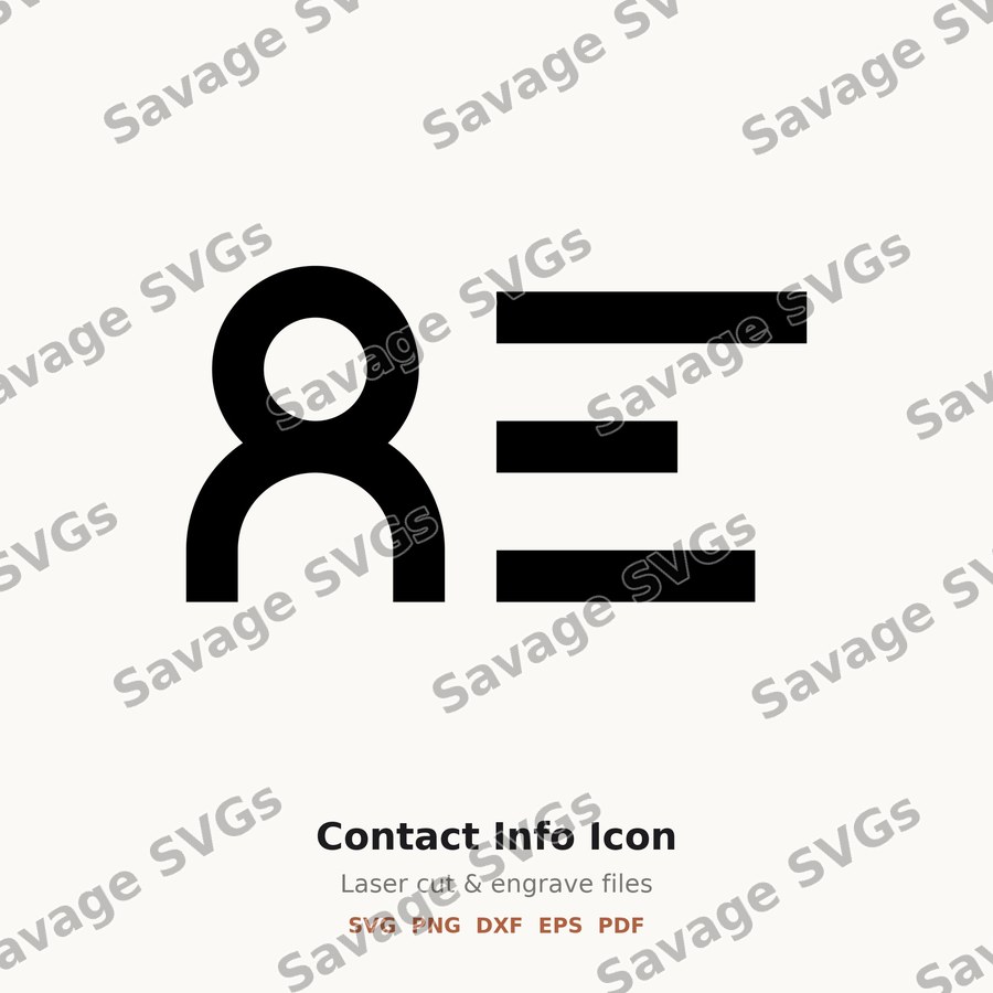 Contact Info Icon