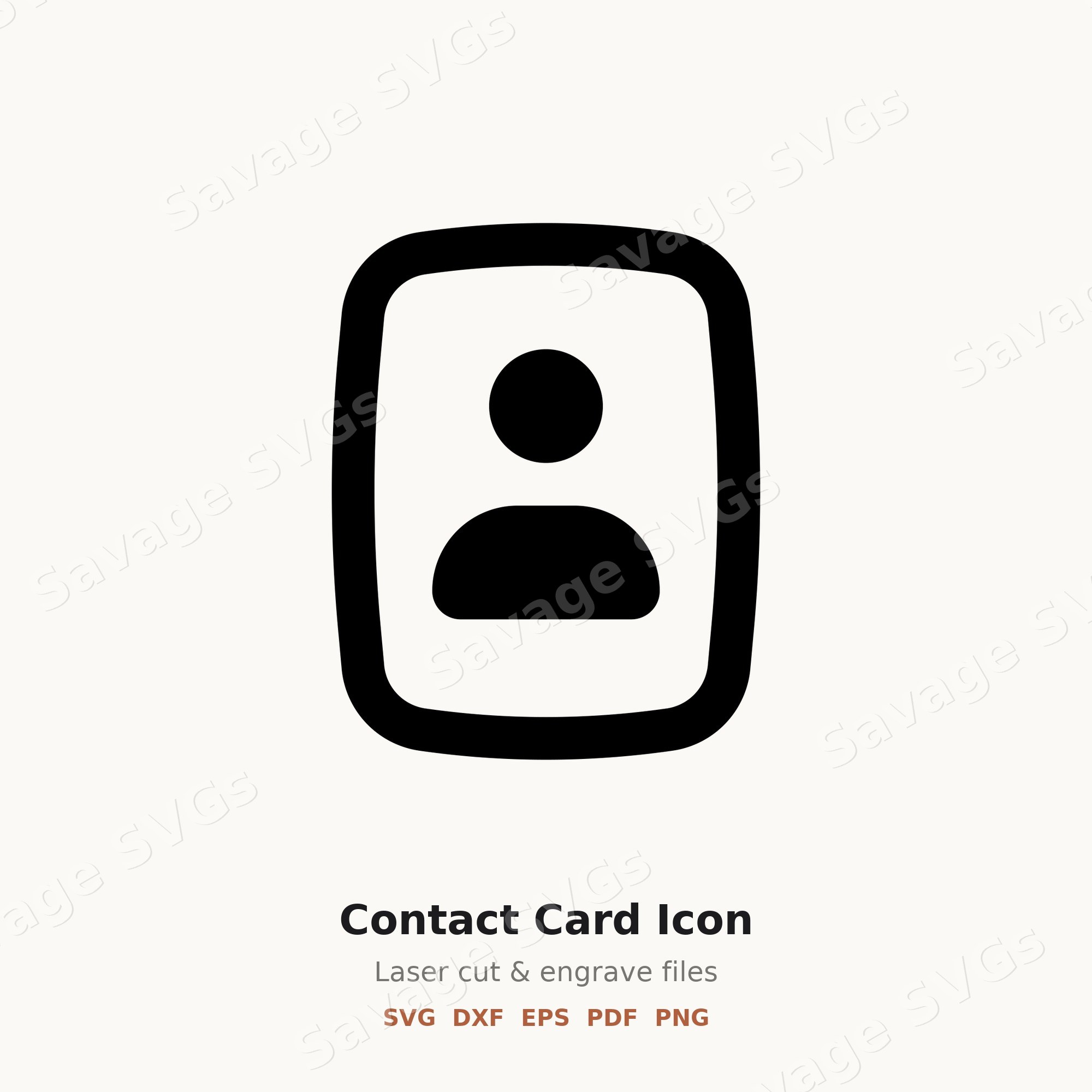 Contact Card Icon