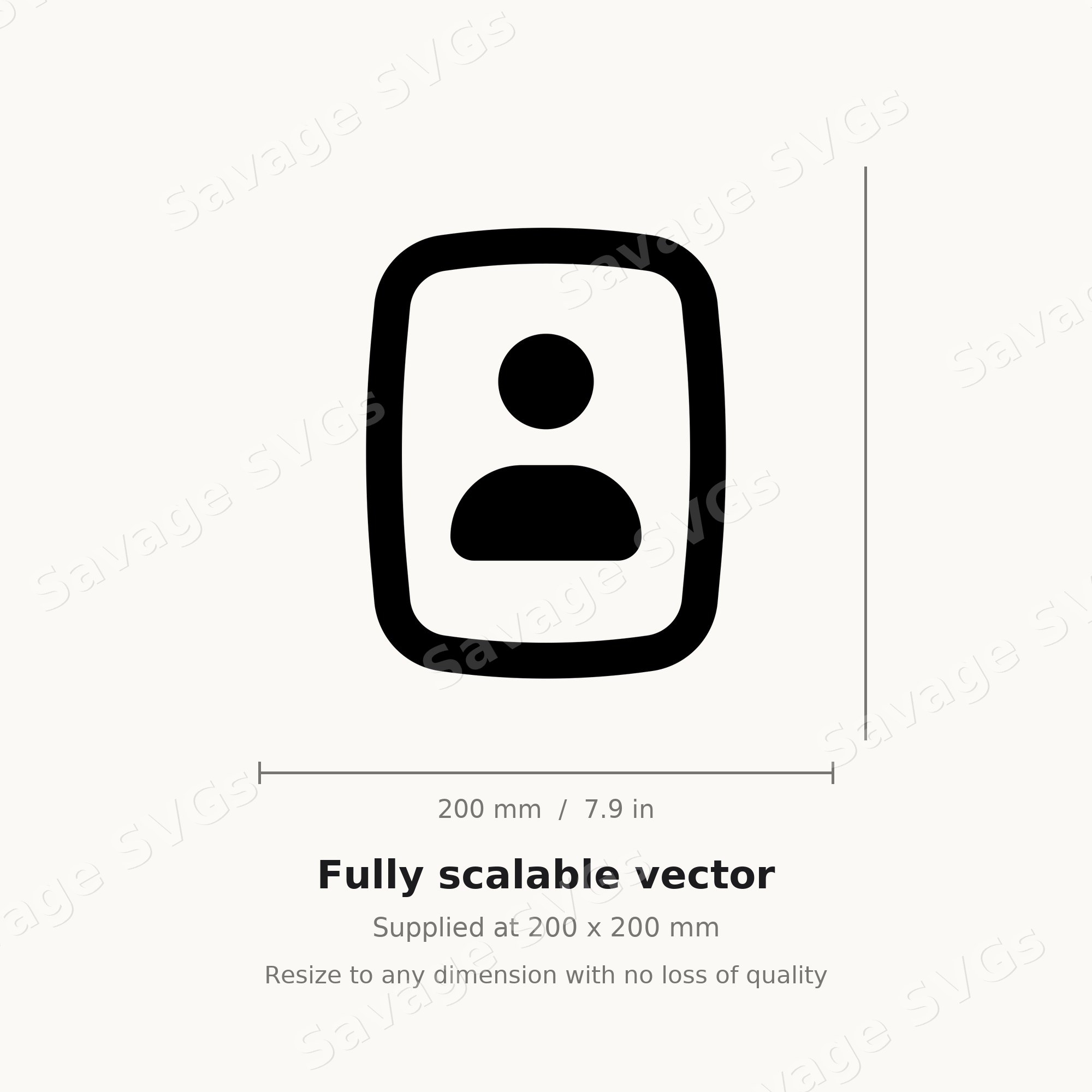 Contact Card Icon