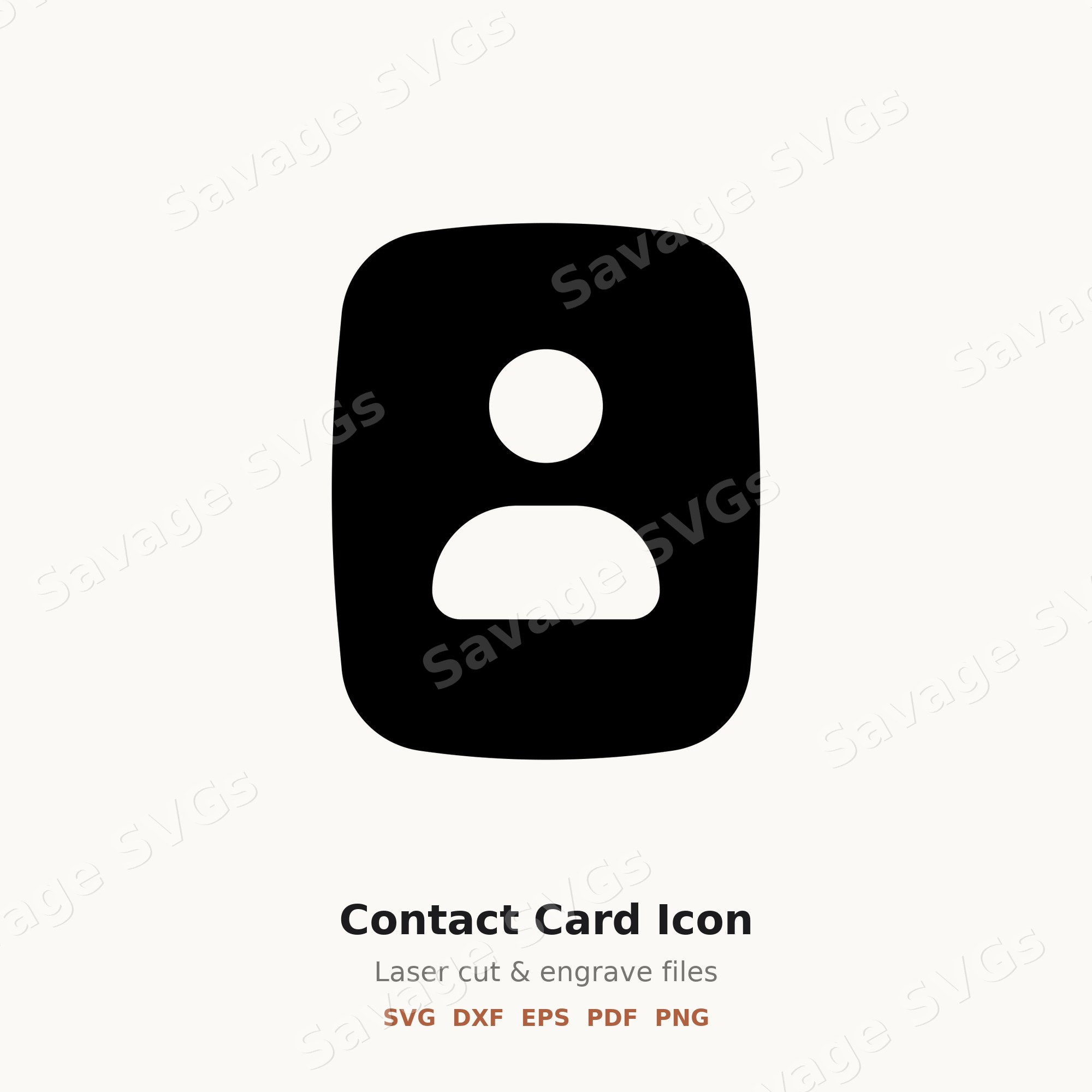 Contact Card Icon