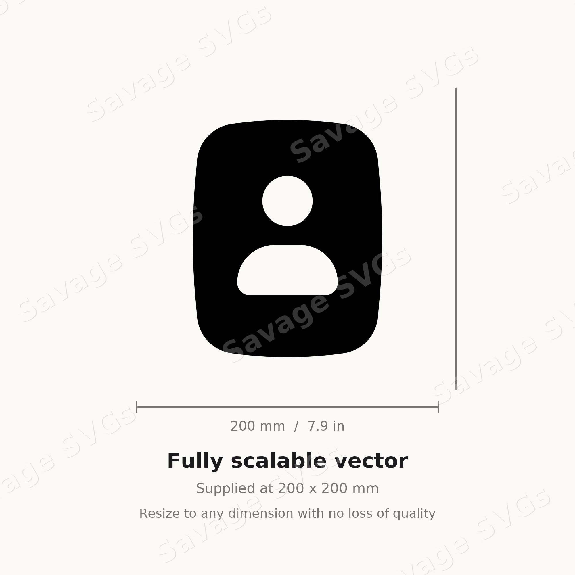 Contact Card Icon
