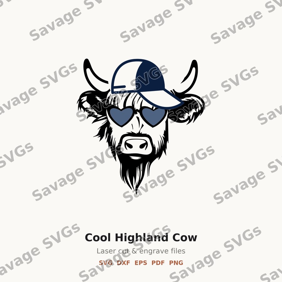 Cool Highland Cow