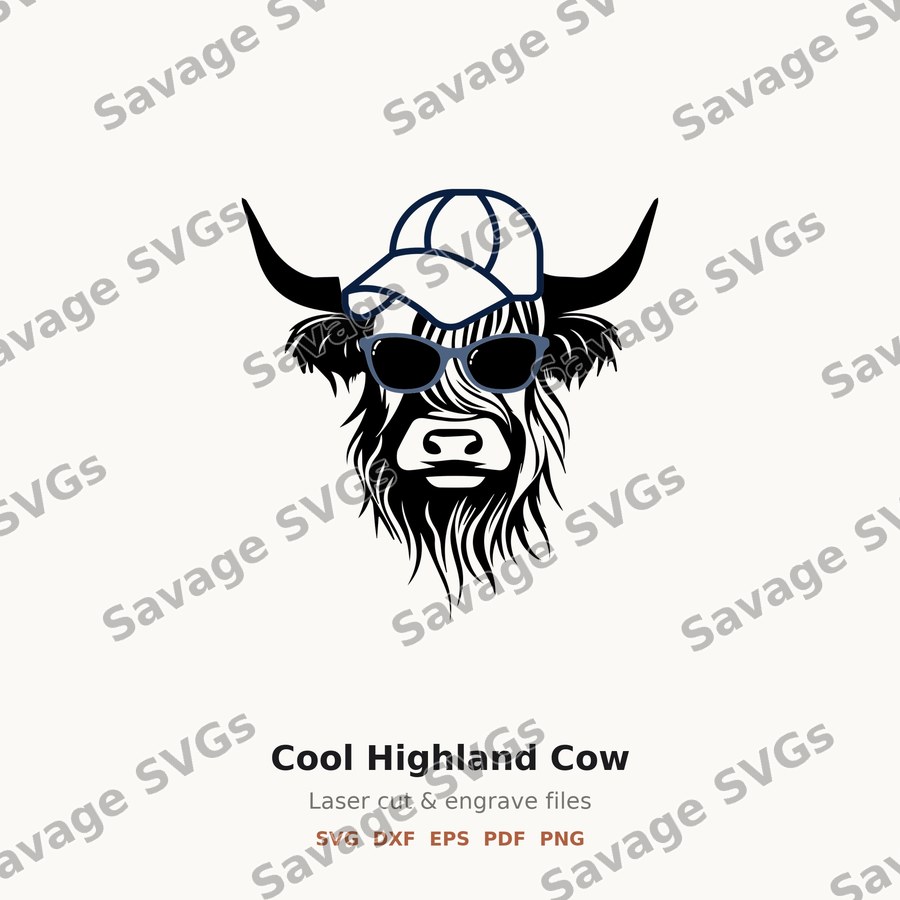 Cool Highland Cow