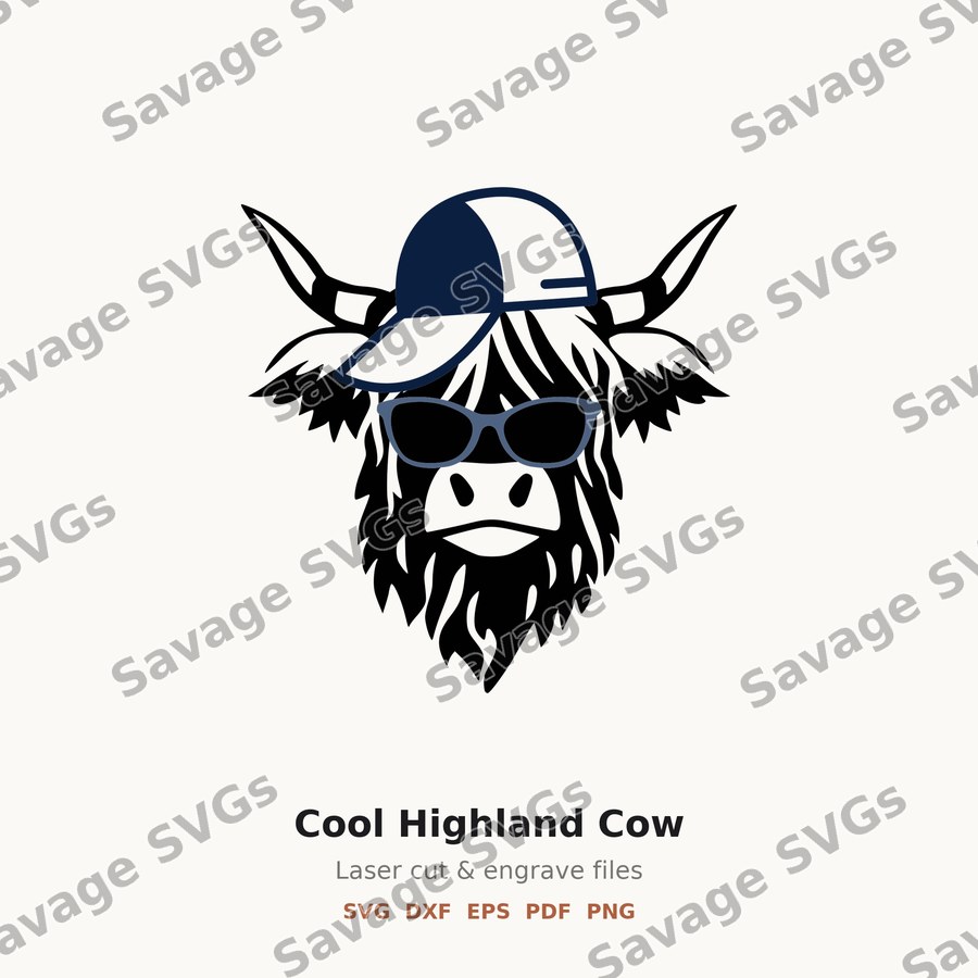 Cool Highland Cow