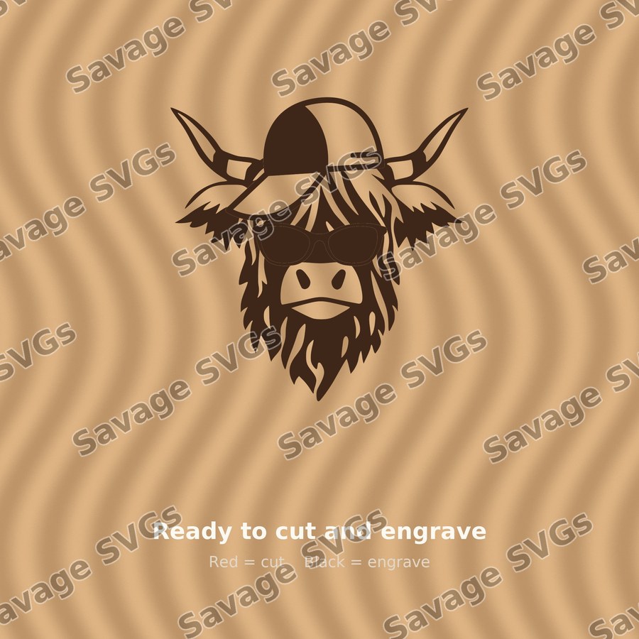 Cool Highland Cow