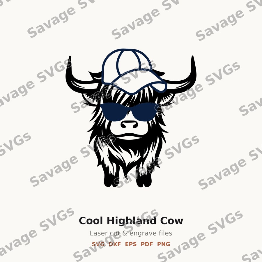Cool Highland Cow