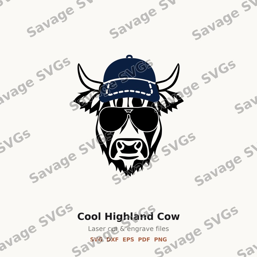Cool Highland Cow