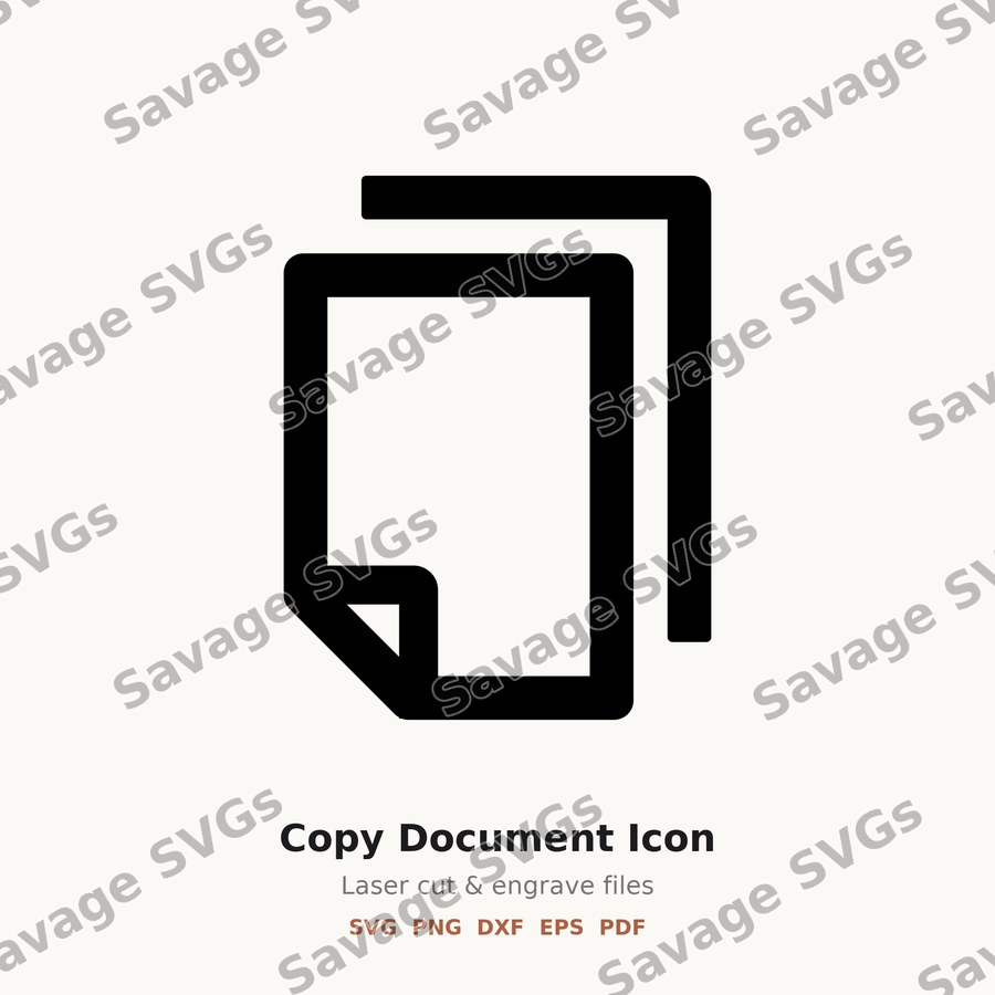 Copy Document Icon