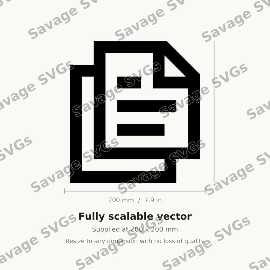 Copy Document Icon