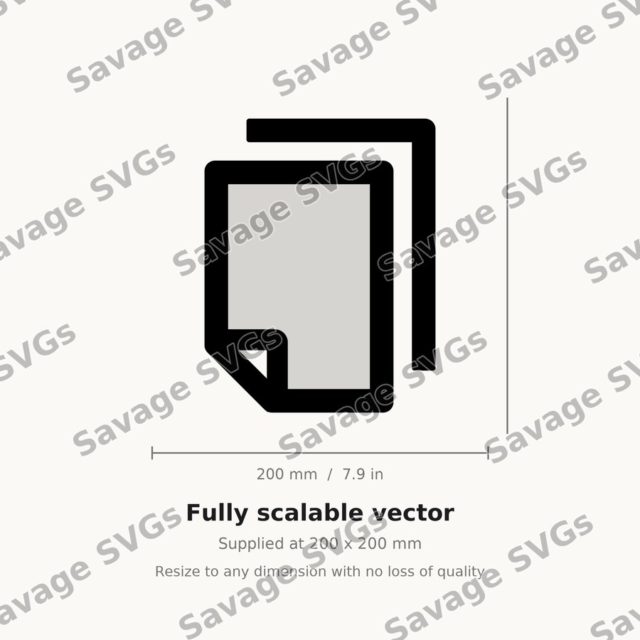 Copy Document Icon