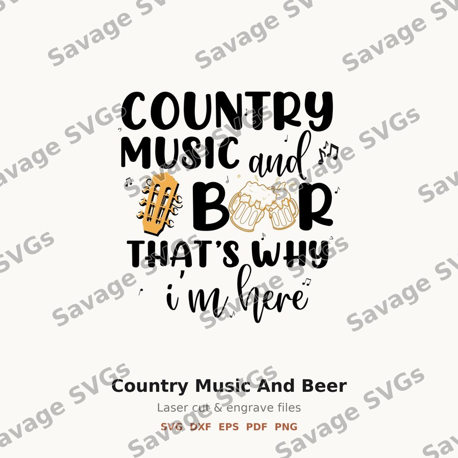 Country Music And Beer