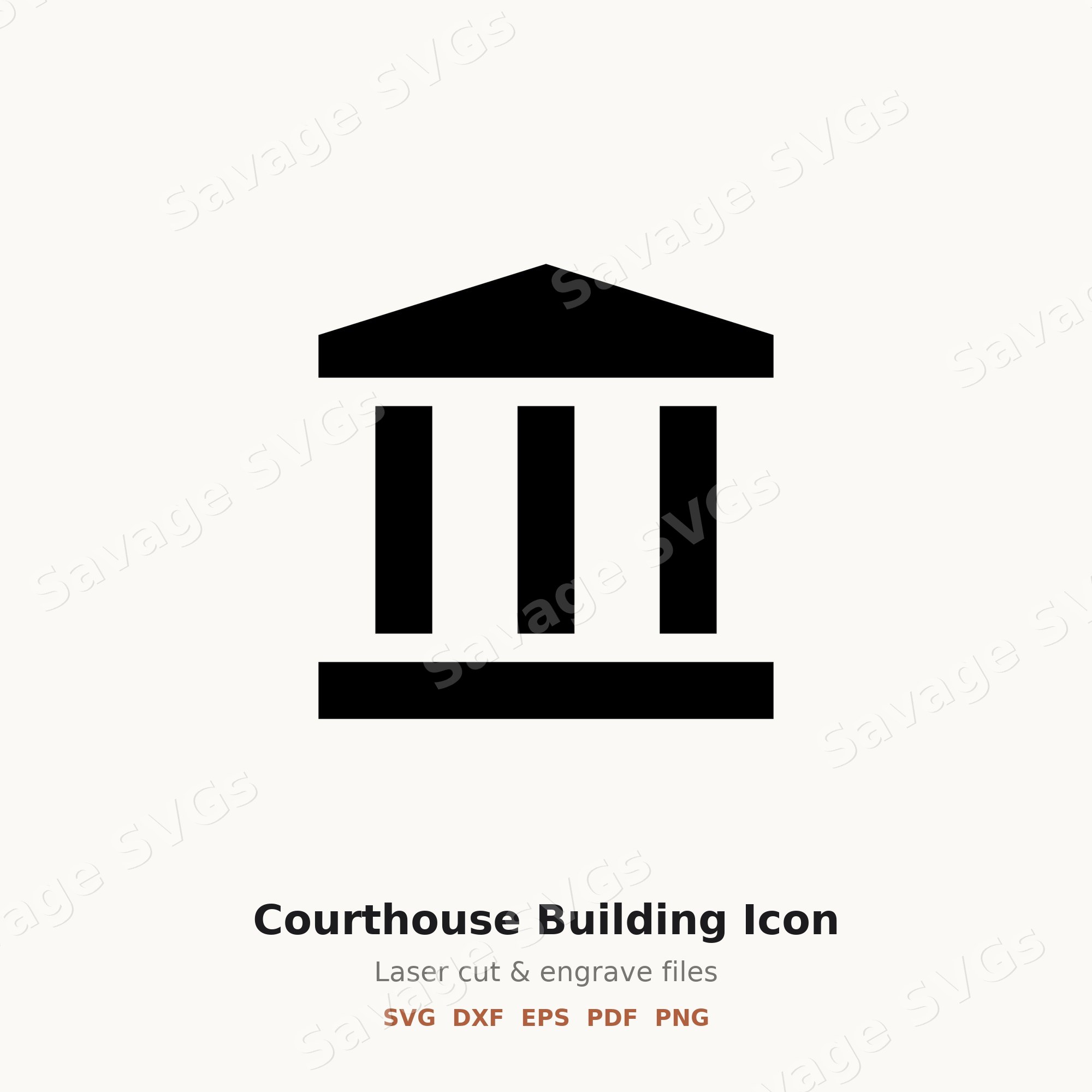 Courthouse Building Icon