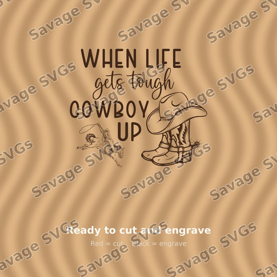 Cowboy Up Quote