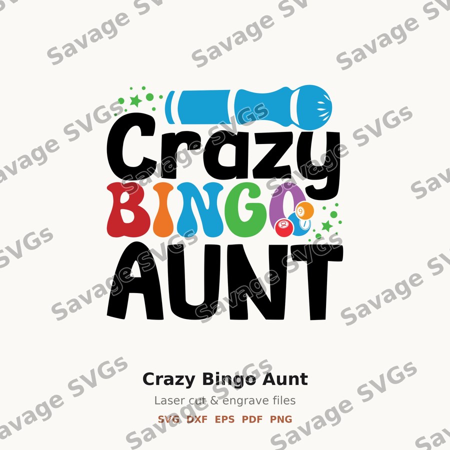 Crazy Bingo Aunt