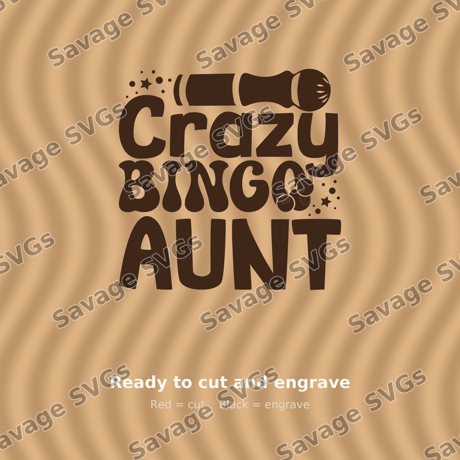 Crazy Bingo Aunt