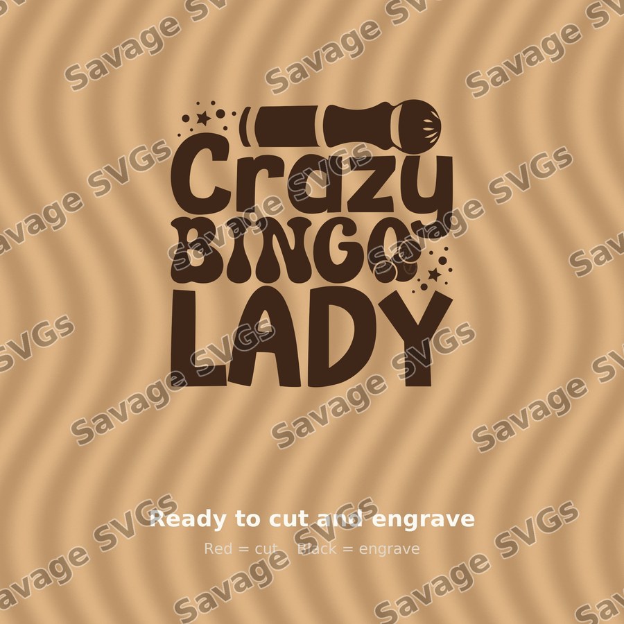 Crazy Bingo Lady