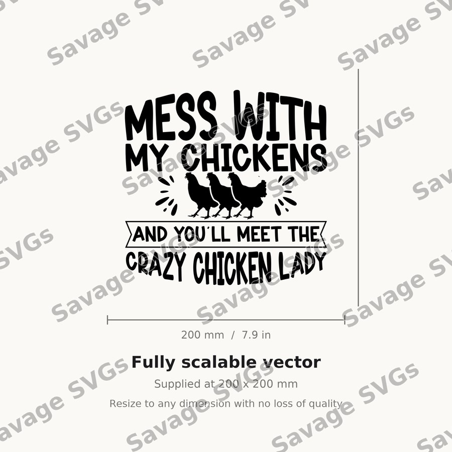 Crazy Chicken Lady