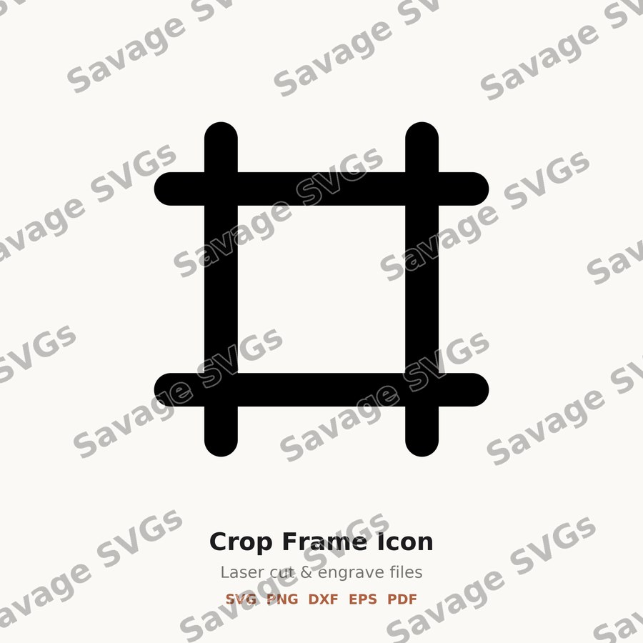 Crop Frame Icon