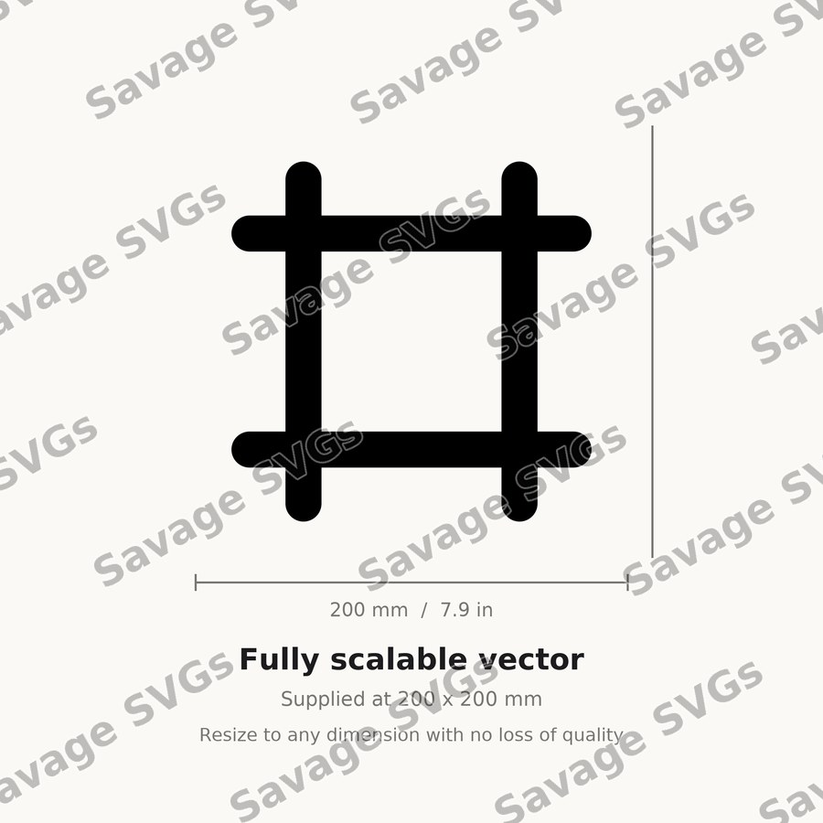 Crop Frame Icon