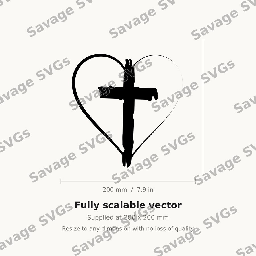 Cross In Heart
