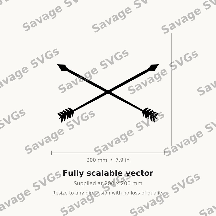 Crossed Arrows