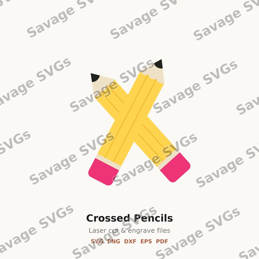 Crossed Pencils