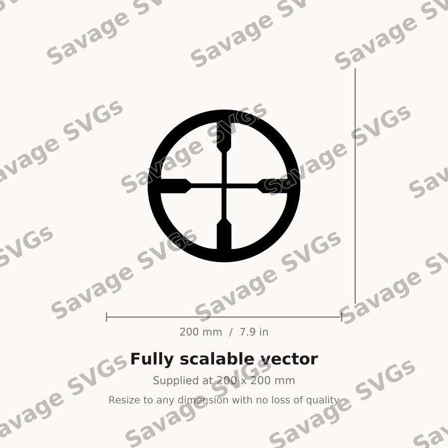 Crosshair Circle