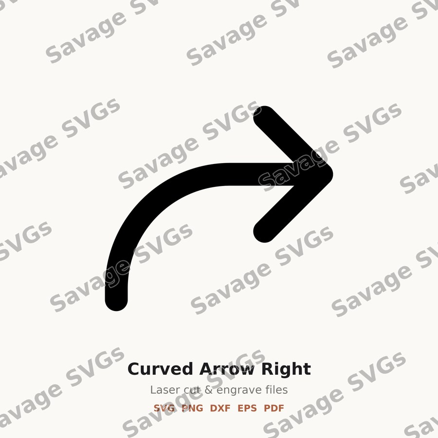 Curved Arrow Right