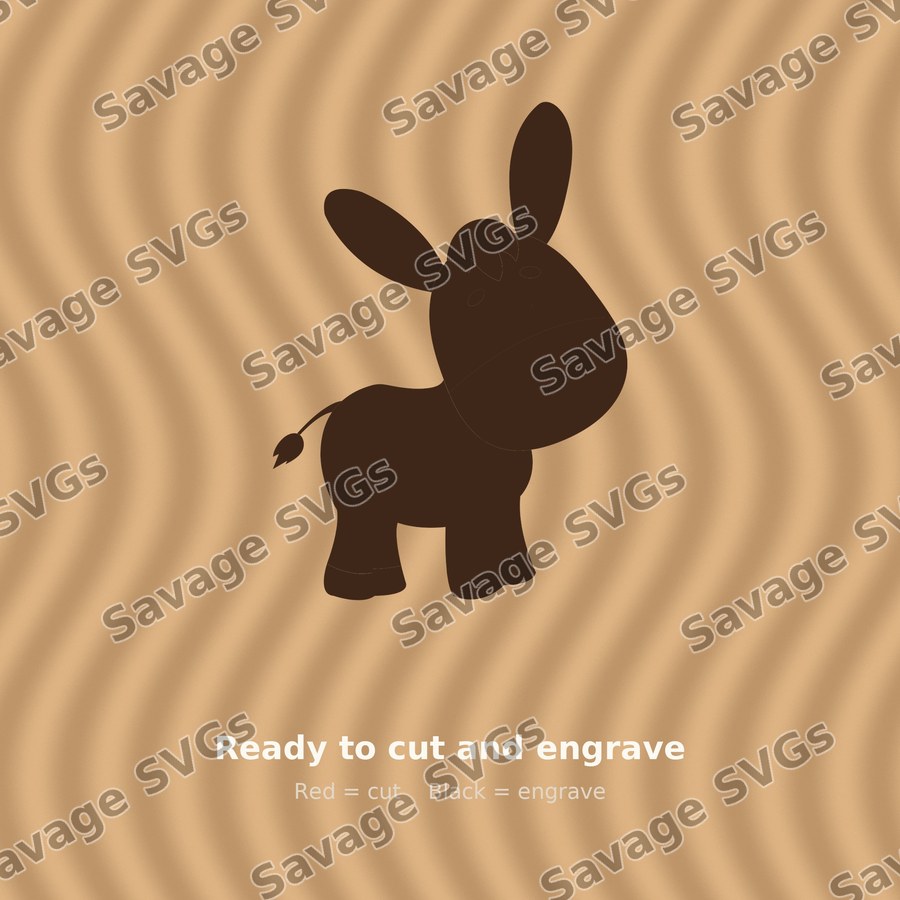 Cute Baby Donkey