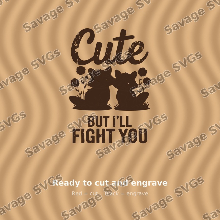 Cute But I'll Fight You