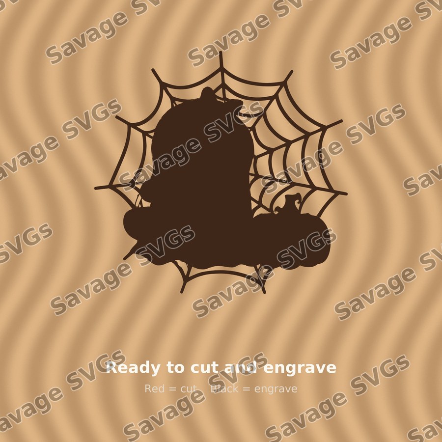 Cute Ghost With Pumpkin