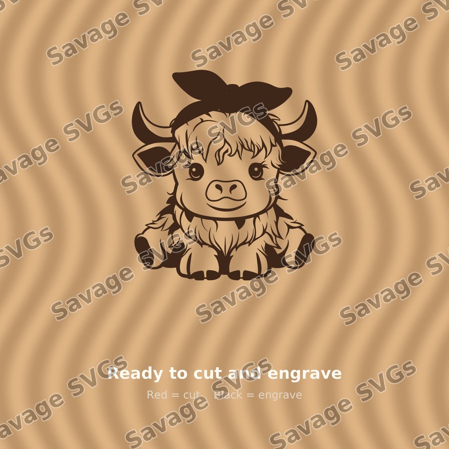 Cute Highland Cow
