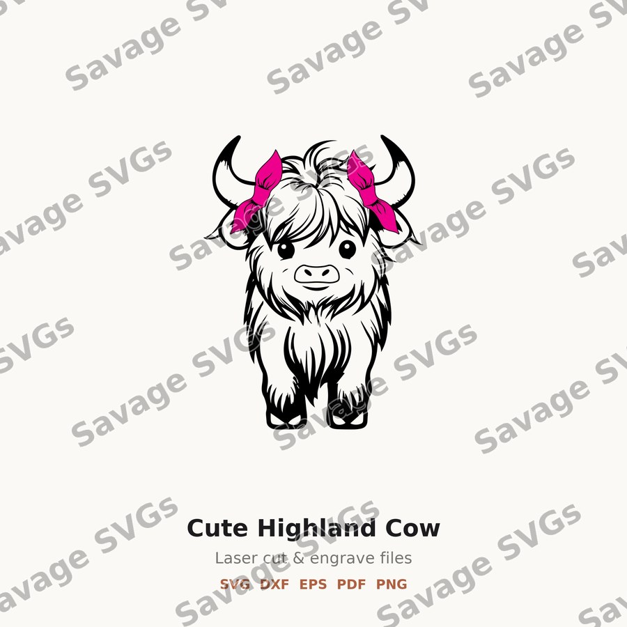 Cute Highland Cow