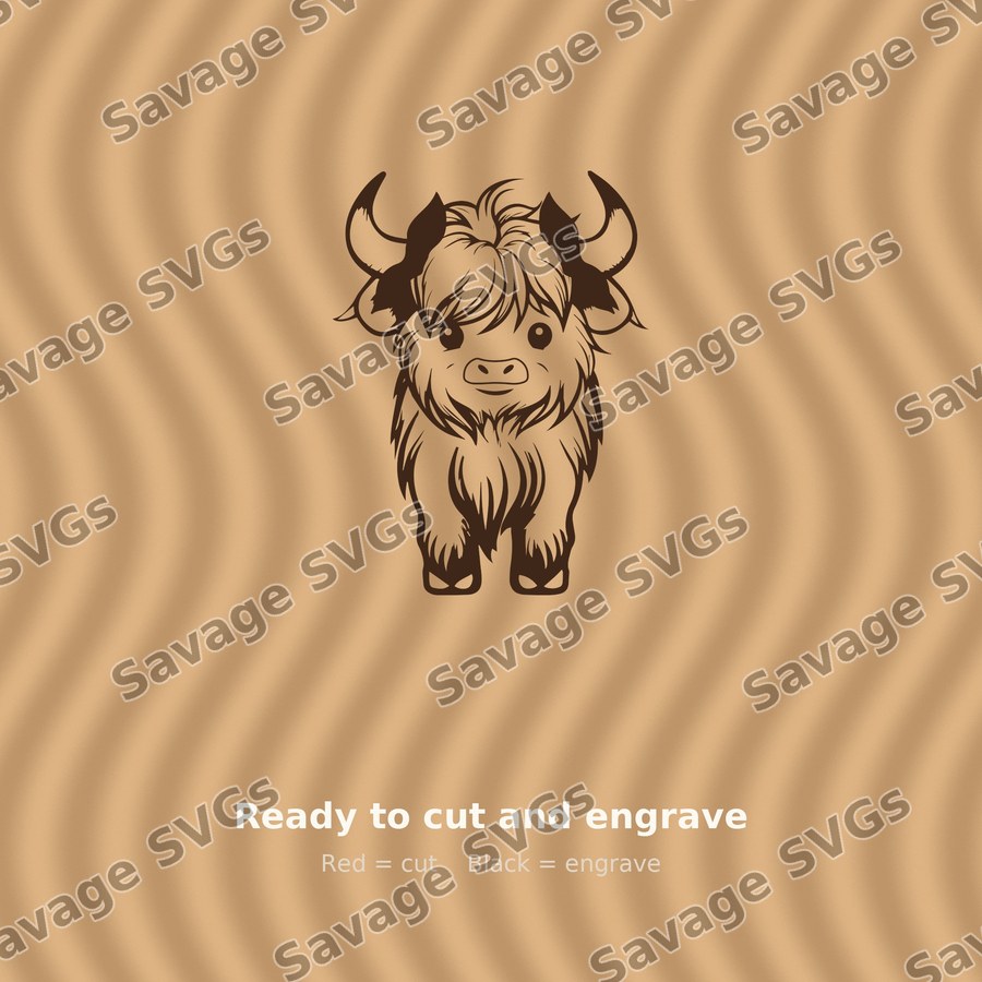 Cute Highland Cow